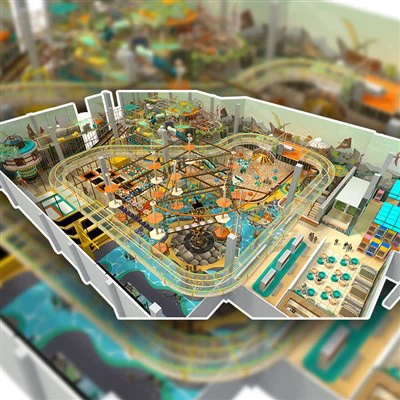 Equipamento de playground macio interno